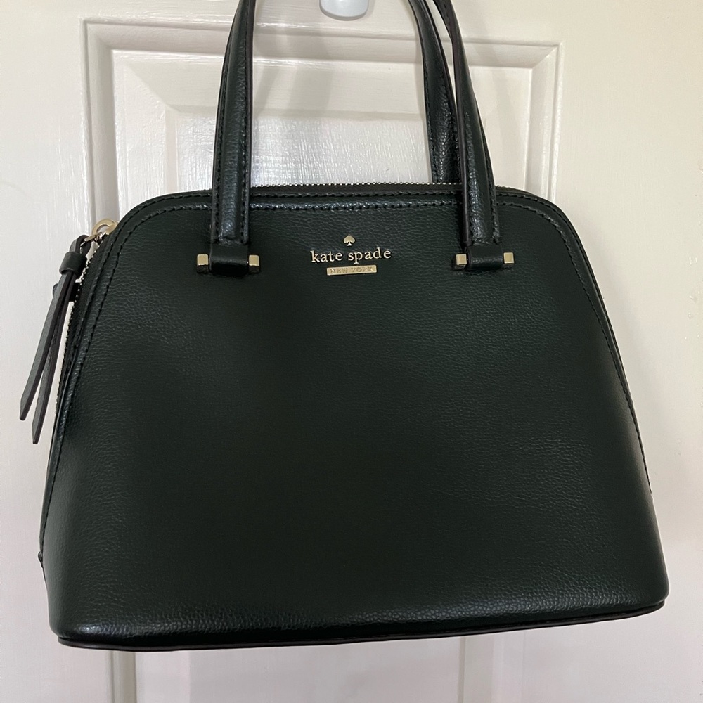 Kay Spade, Hunter Green hand bag.